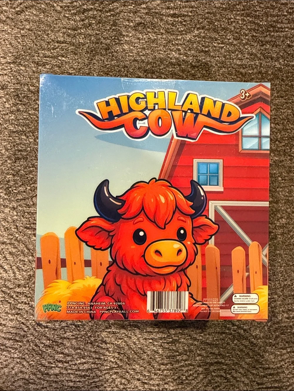 Highland Cow Squishy